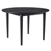 FDB Møbler Table à manger C62 Black Oak, 120 cm