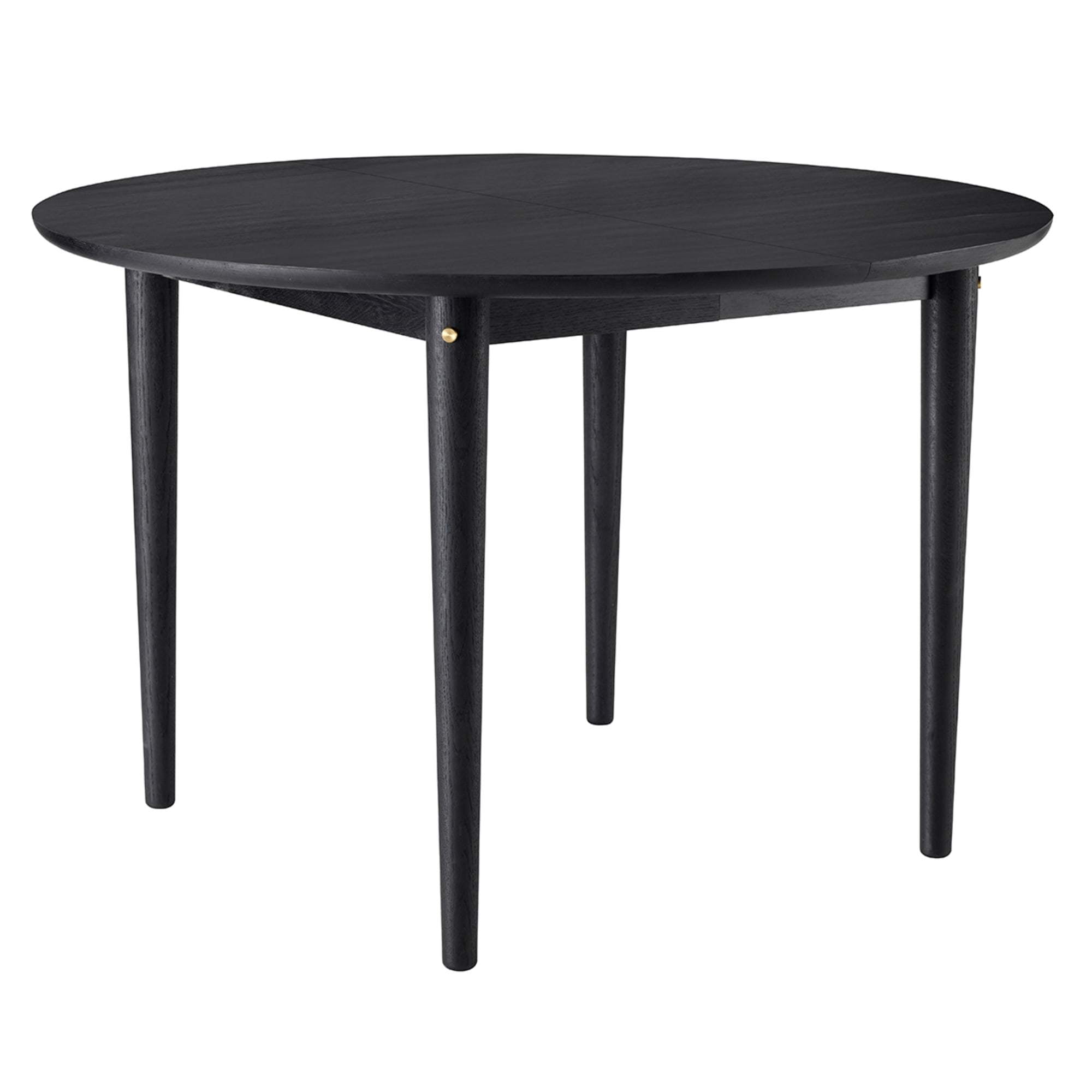 FDB MØBLER C62 E spisebord med uttrekksfunksjon, svart eik