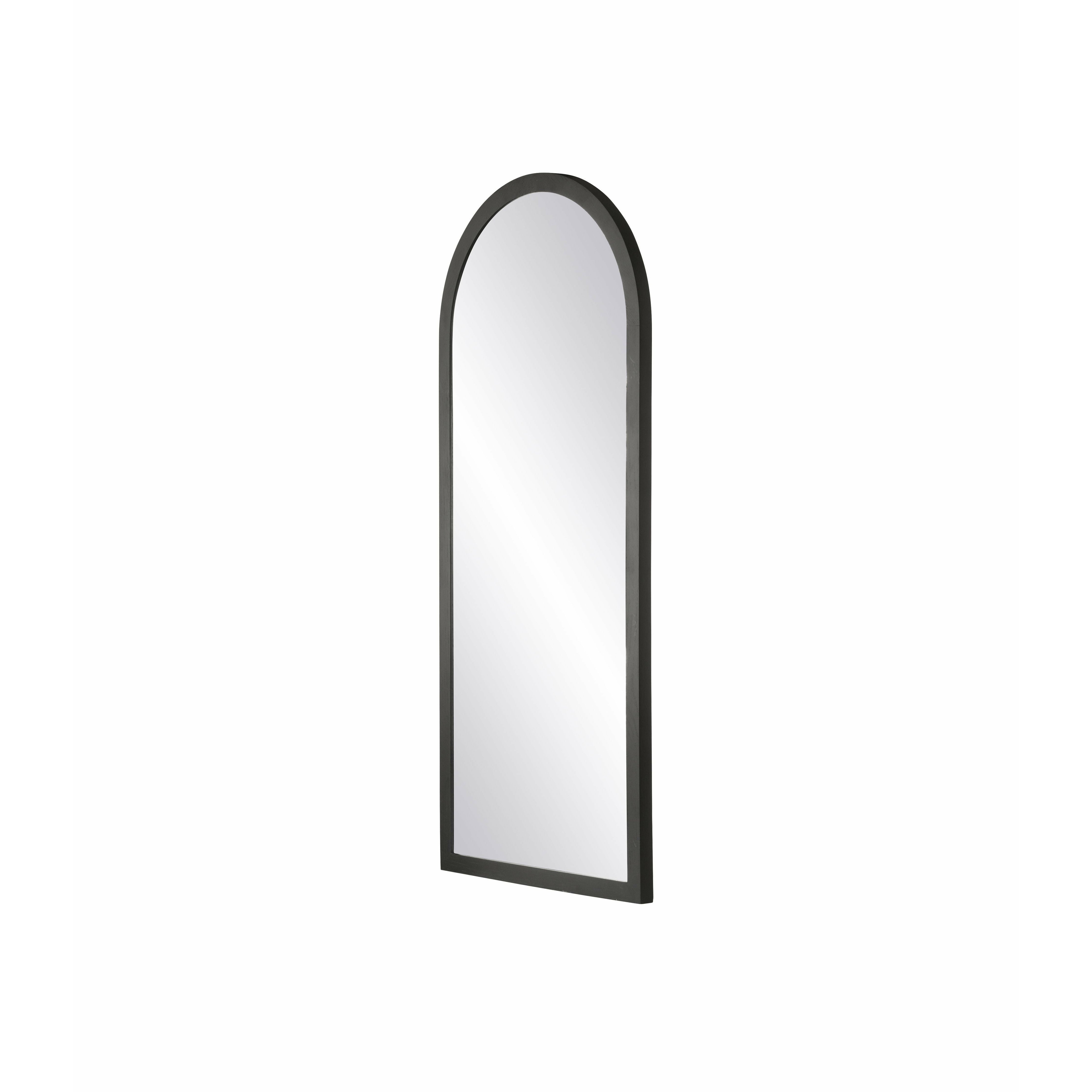 FDB Møbler I2 Mossø Mirror 90x40 cm, zwart