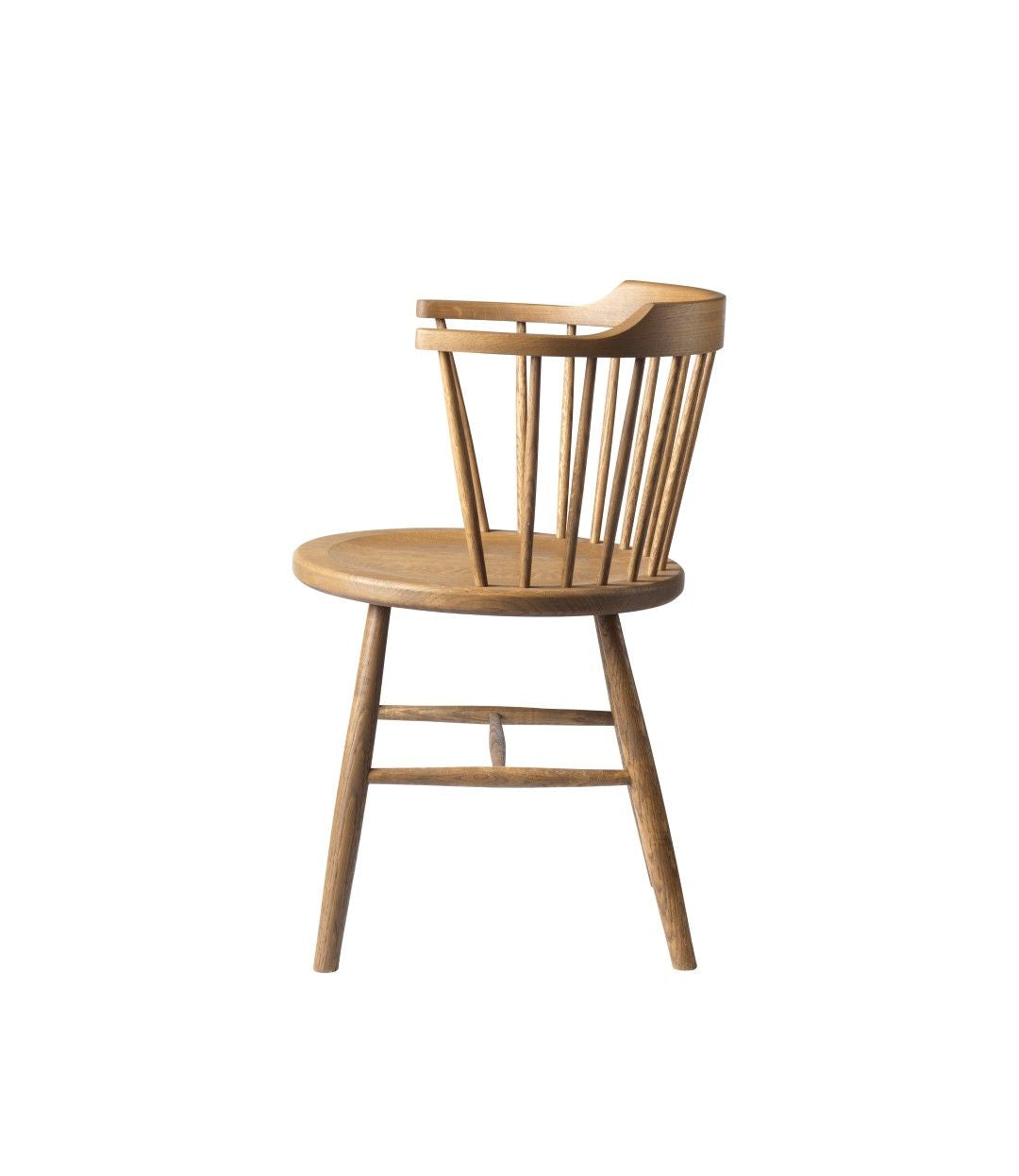 Fdb Møbler J18 Børge Mogensen Chair, Oiled Oak
