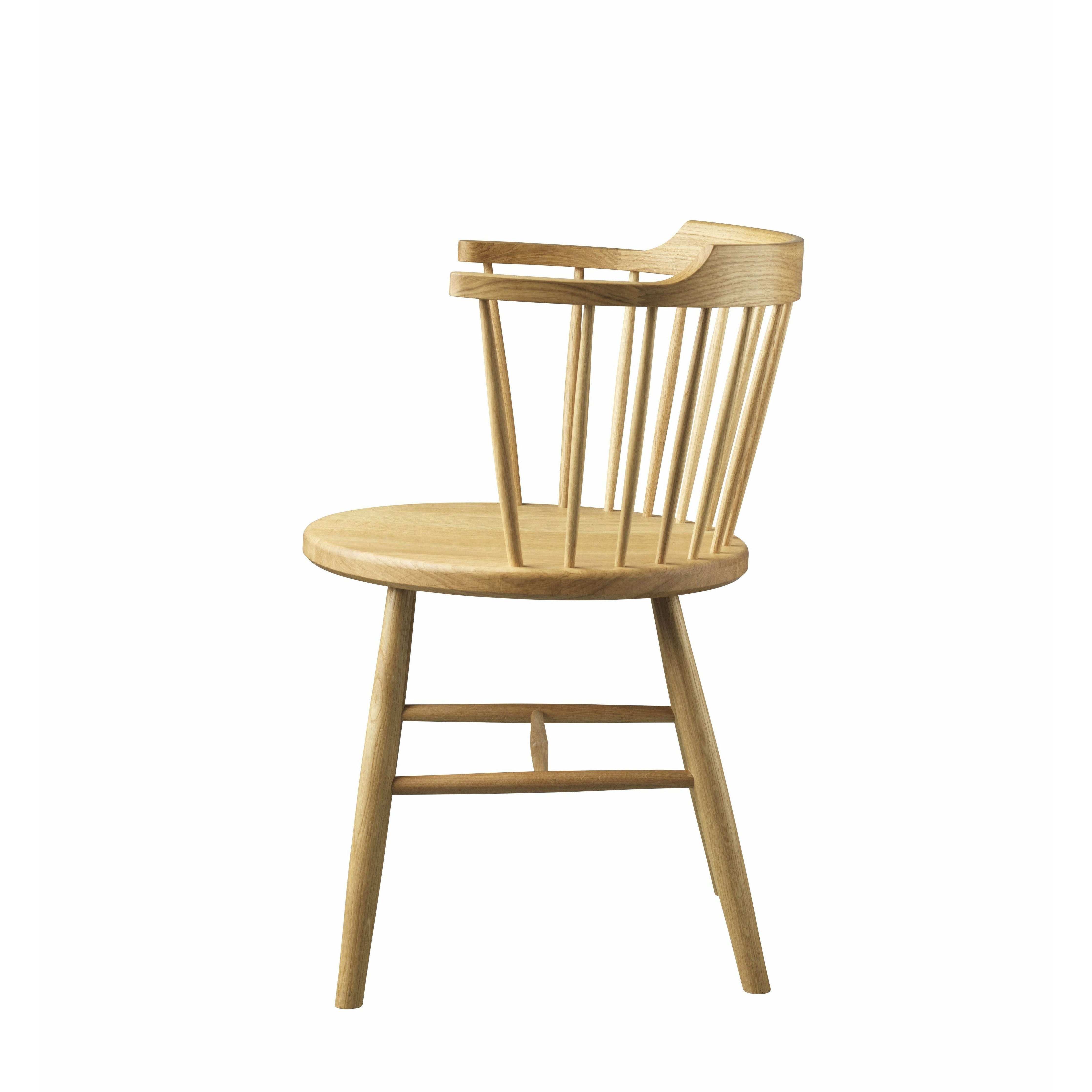Fdb Møbler J18 Børge Mogensen -stoel, eiken geolied