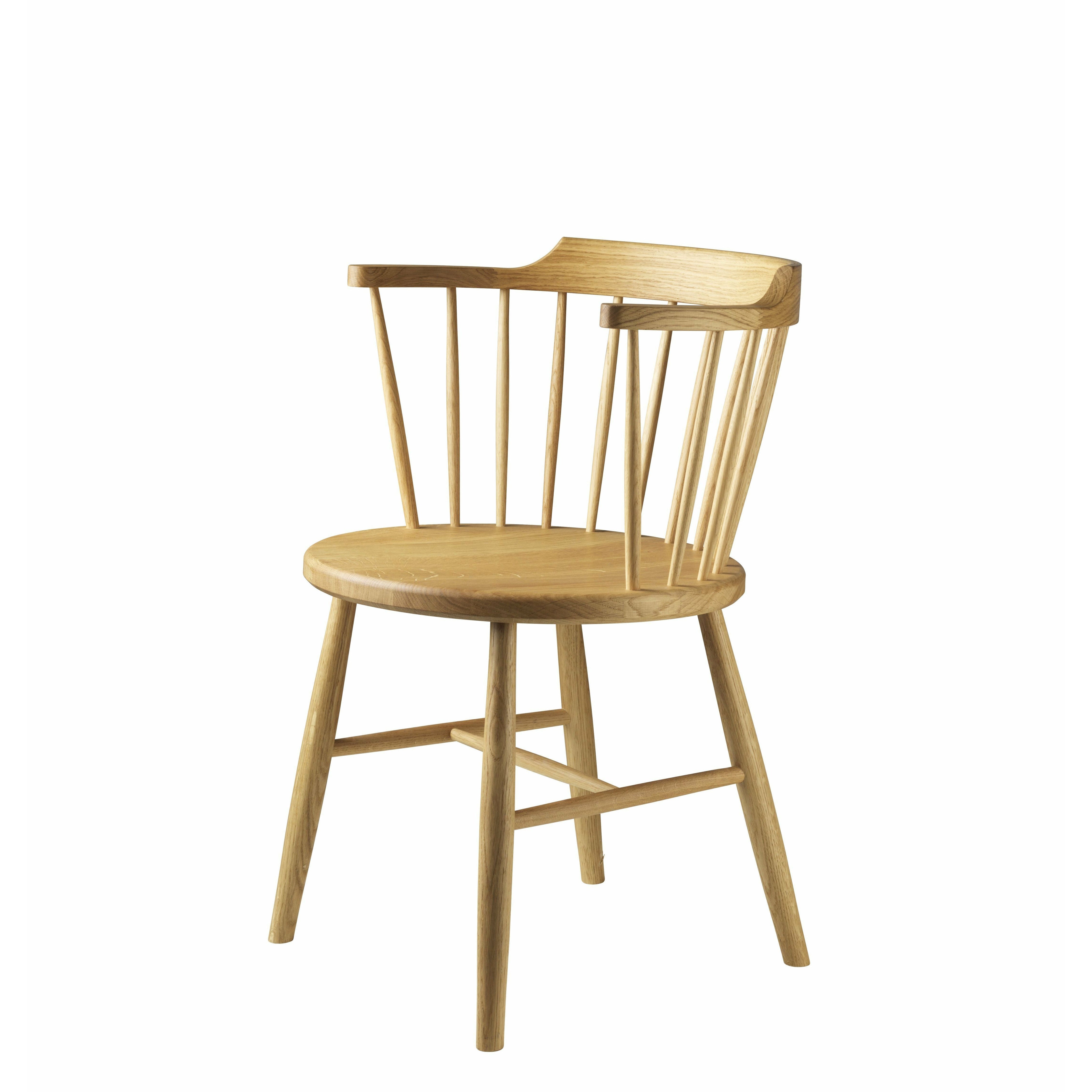 Fdb Møbler J18 Børge Mogensen -stoel, eiken geolied