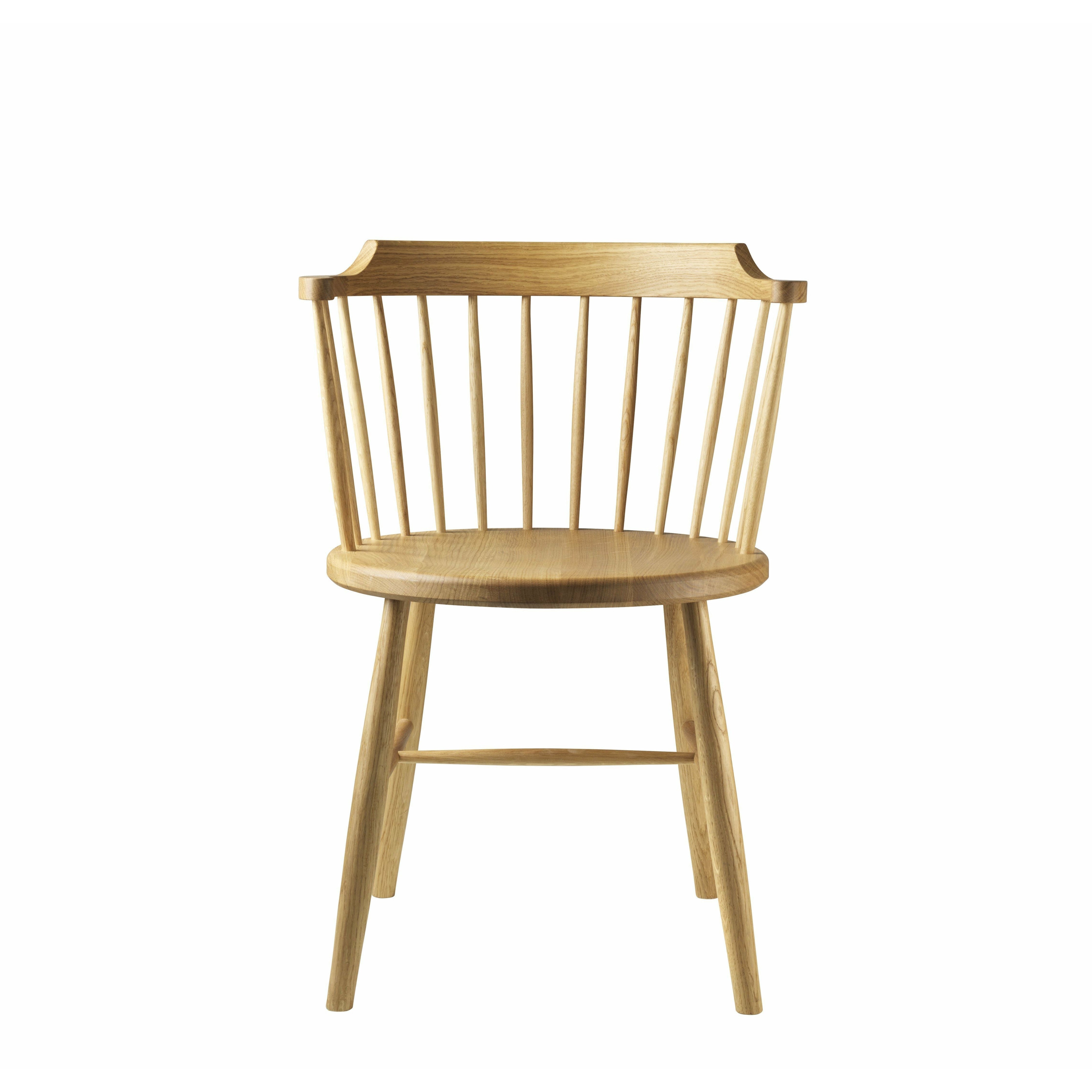 Fdb Møbler J18 Børge Mogensen Chair, Oak Oiled