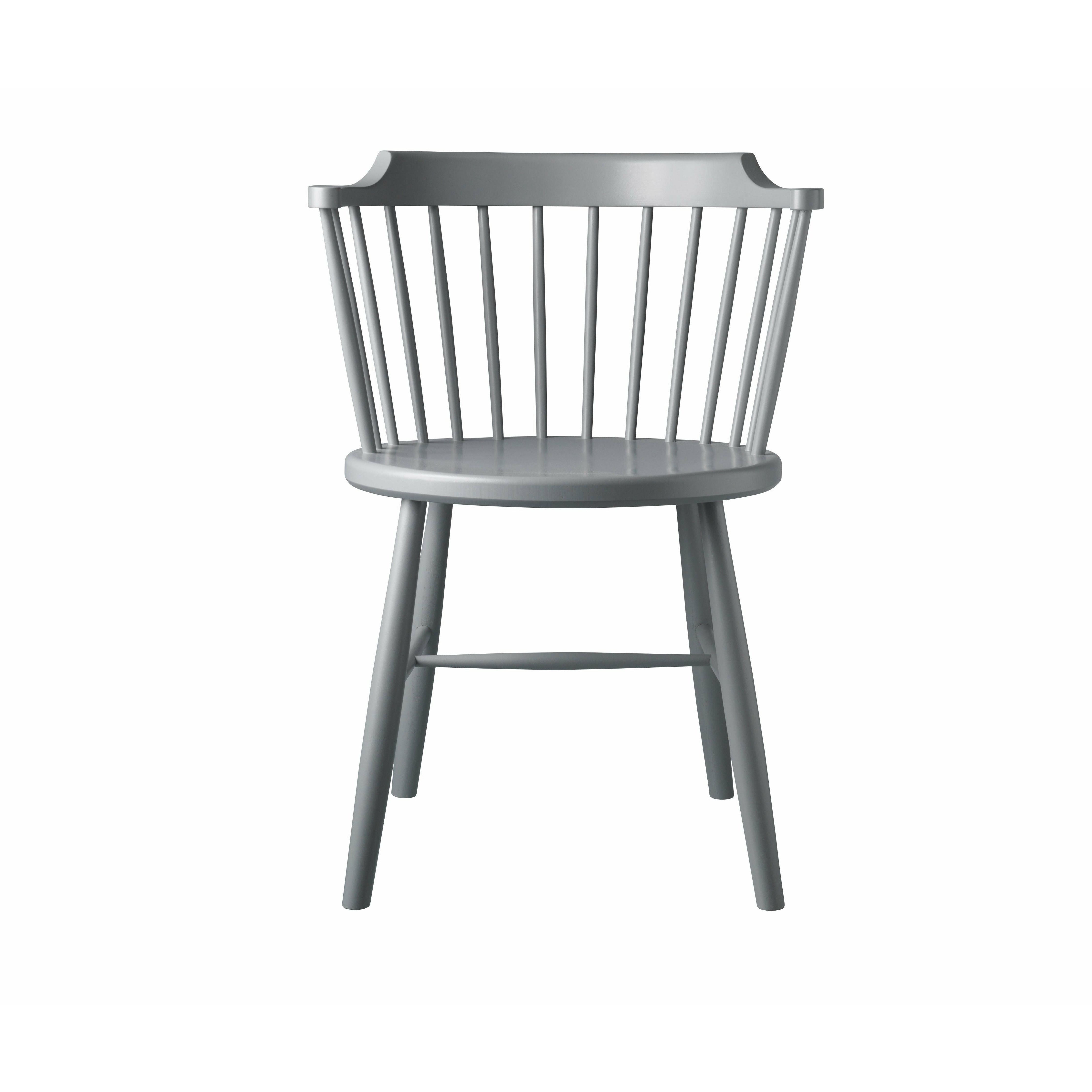 FDBMøblerJ18BørgeMogensen椅子，浅灰色