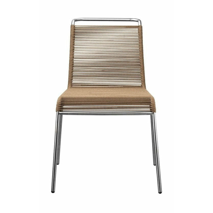 FDBMøblerM20 TEGLGAARD CORD椅，金属/棕色