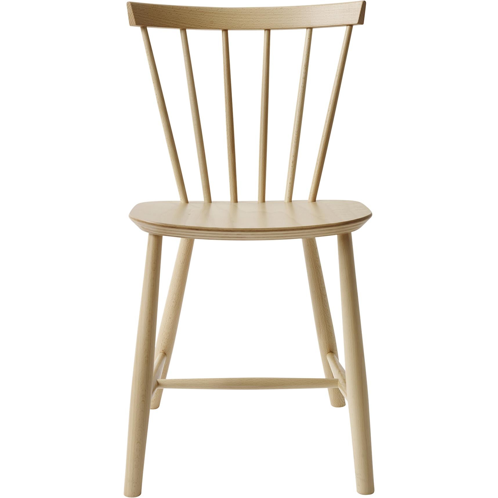 Fdb Møbler Poul Volther J46 Dining Chair Beech, Natural, H 80cm