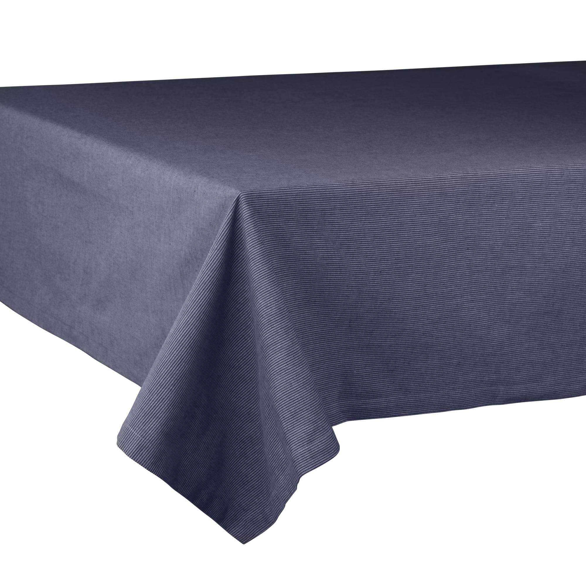 FDBMøblerR21色线桌布深蓝色，150x150cm