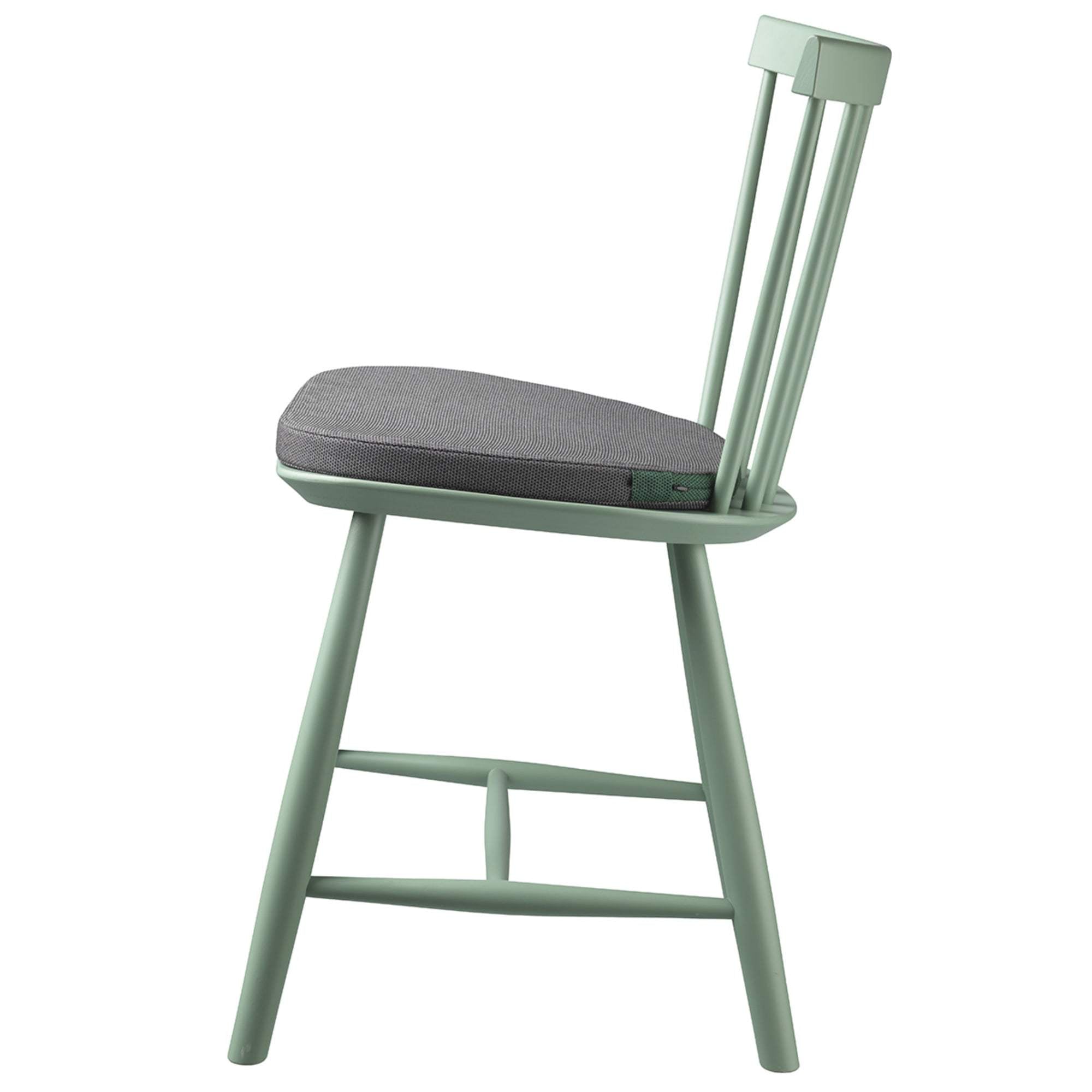 FDB Møbler R4 Cushion para silla J46, gris/verde