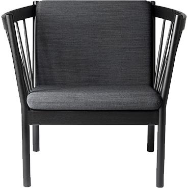 Fdb Møbler Seat Cushion For J146 Armchair, Dark Grey