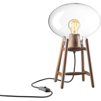 FDB Møbler U4 Hiti Table Table Lamp noix, H40cm
