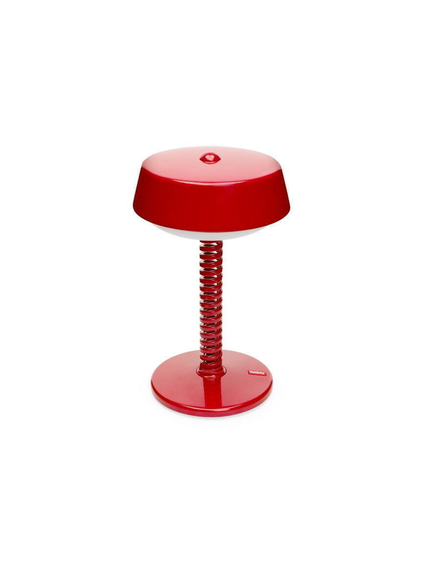 Lámpara de mesa de Bellboy Fatboy, vestíbulo rojo