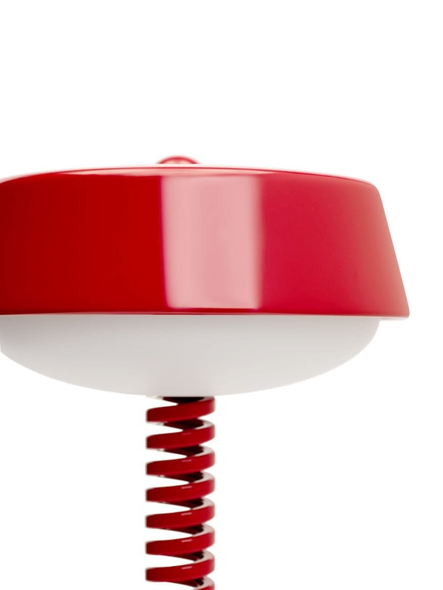 Lámpara de mesa de Bellboy Fatboy, vestíbulo rojo