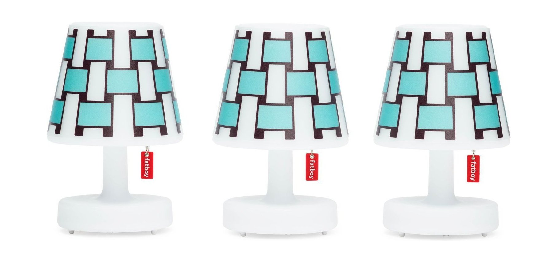 Fatboy Edison The Mini Cappie Lampshades Set Of 3 Basket Weave, Sky