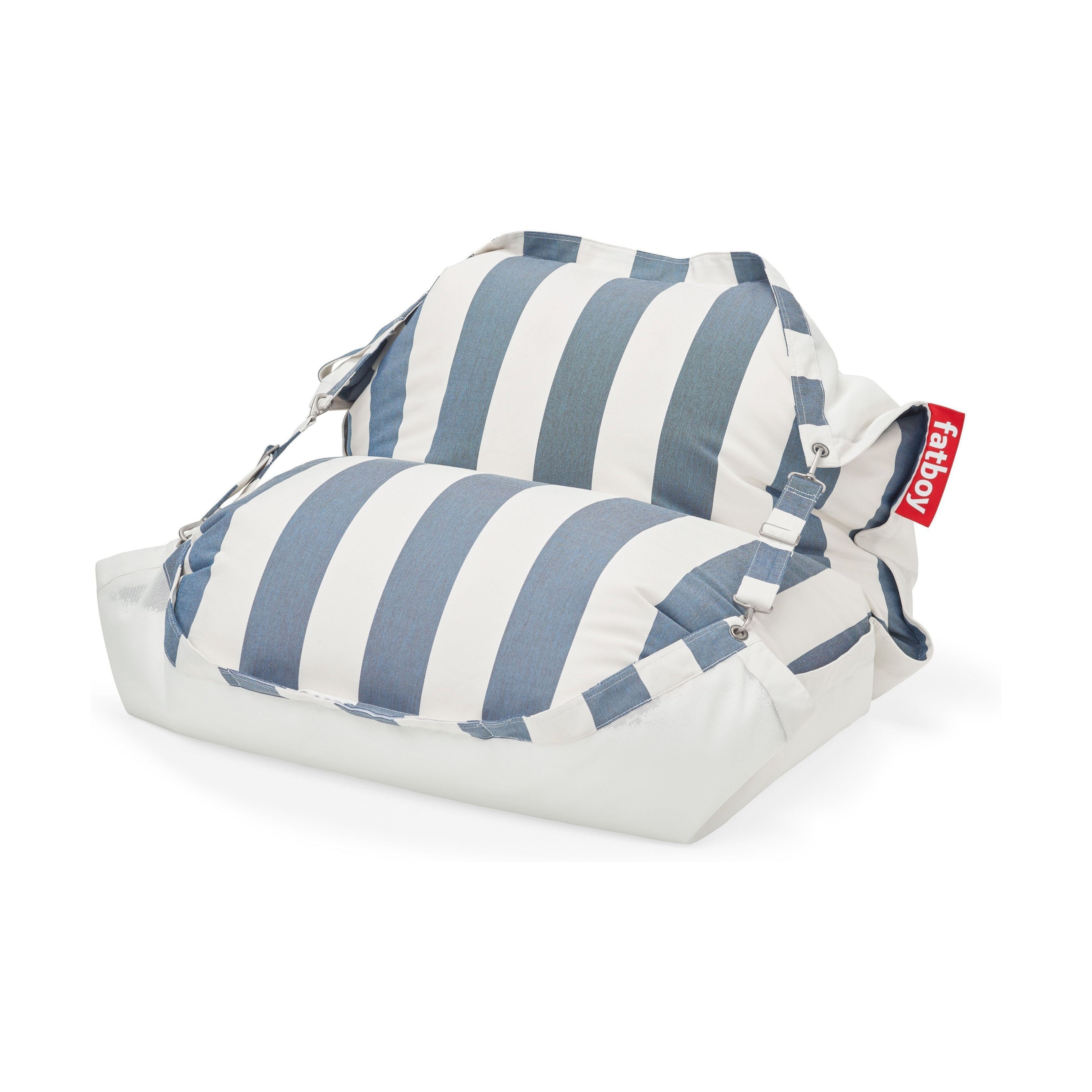 Fatboy Original floatzac flytande beanbag, stripe oceanblått