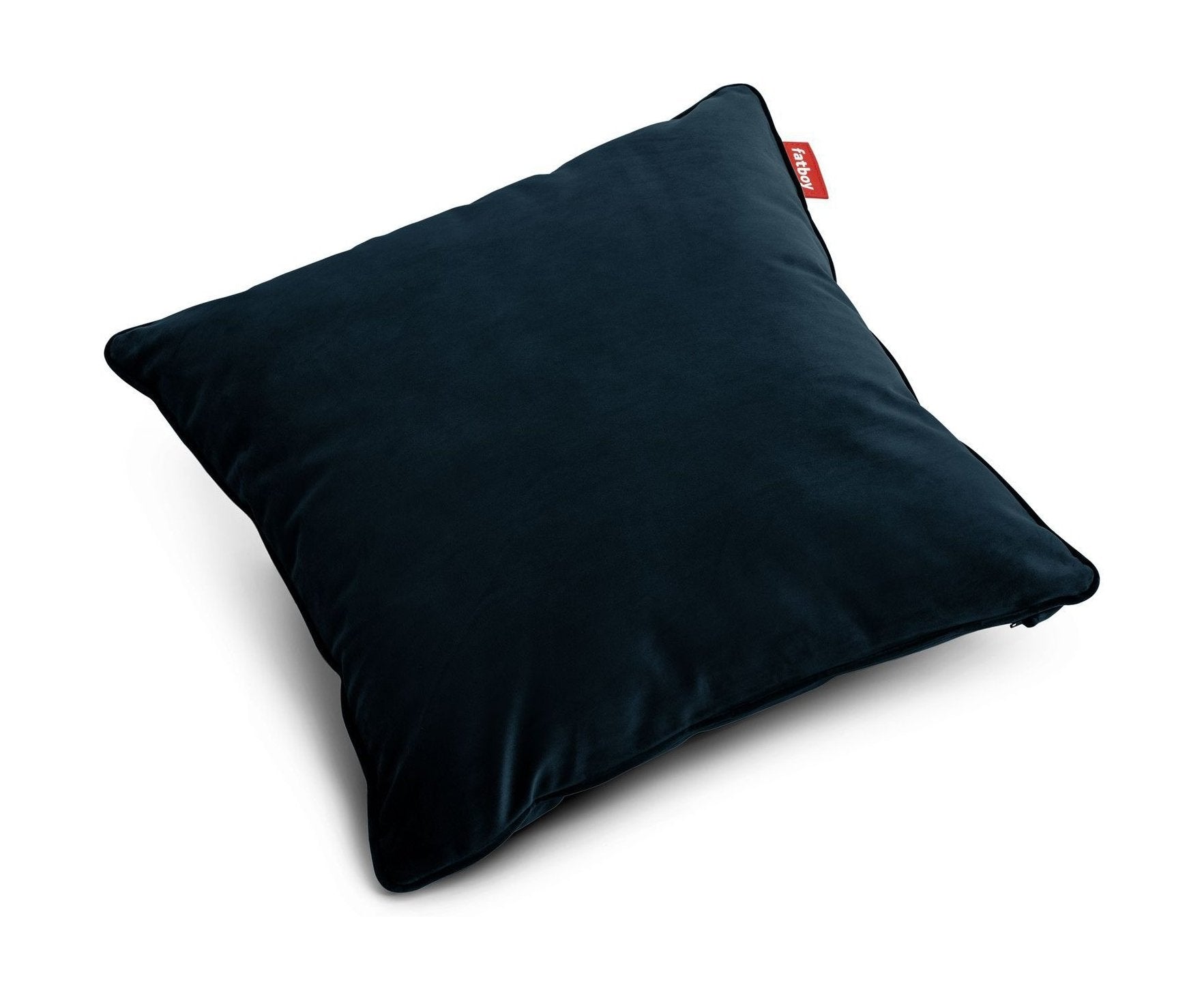 Fatboy Square Velvet Cushion reciclado 50x50 cm, azul oscuro