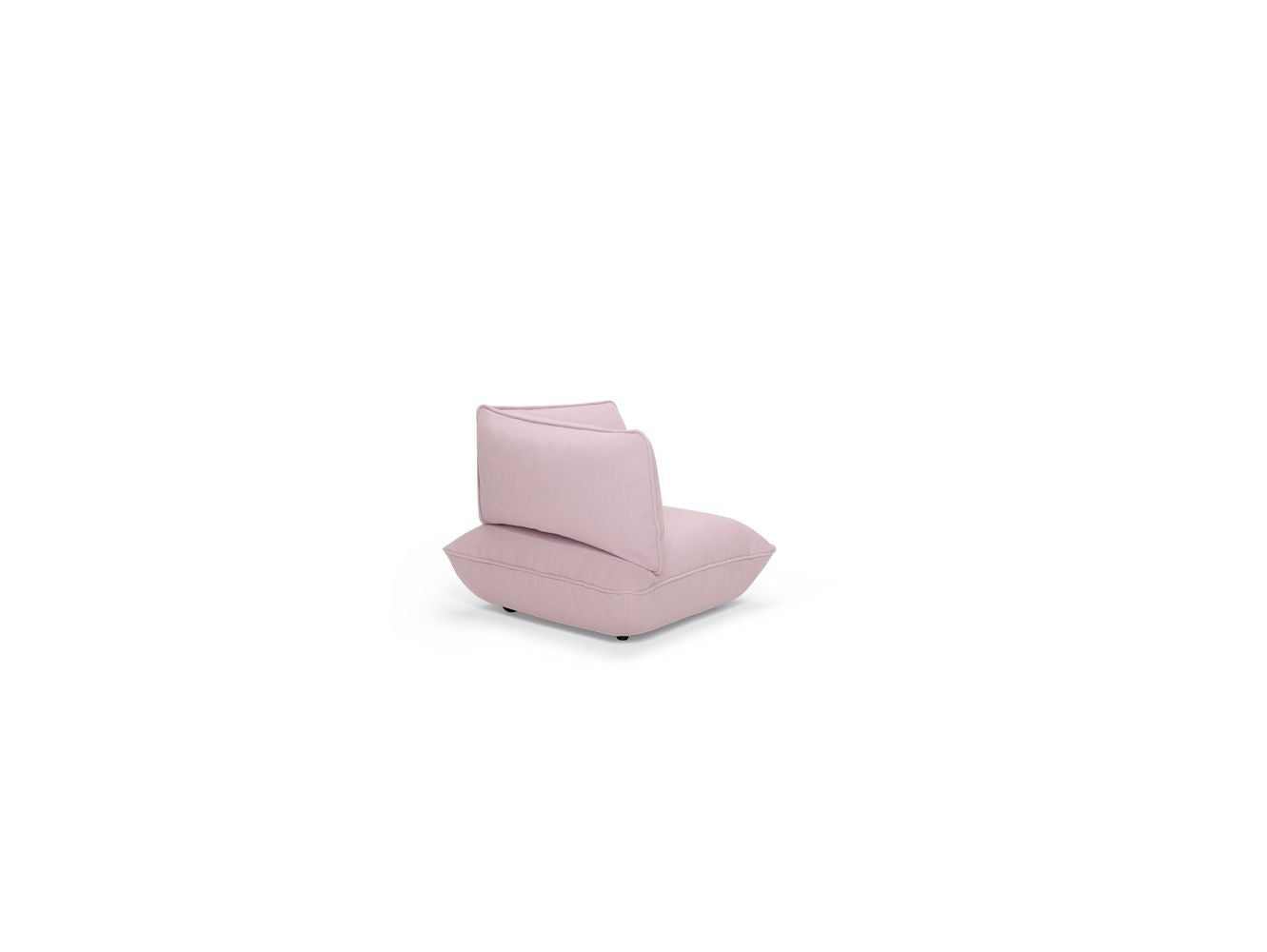 Fatboy Sumo Corner座椅单部分，泡泡粉红色