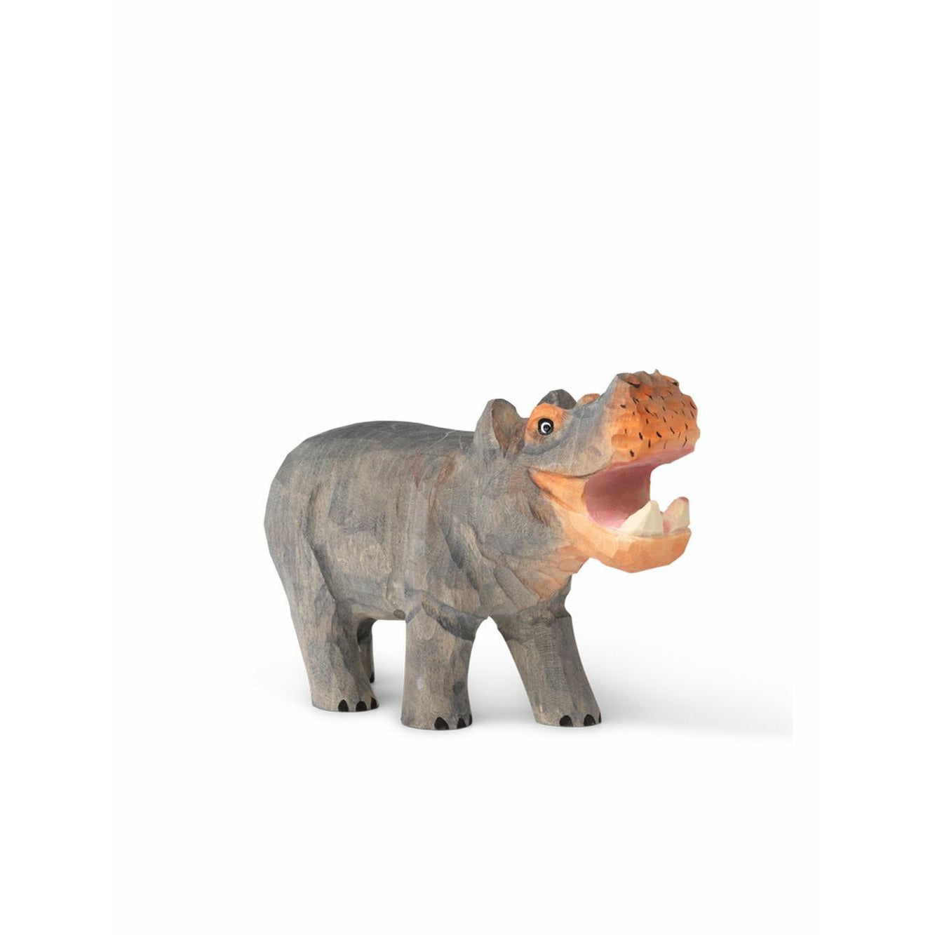 Ferm Living Animal sculpté, hippopotame