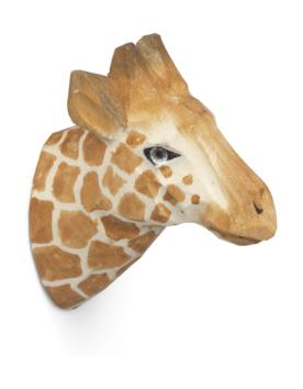 Ferm Living Animal Hand Carved Hook Giraff