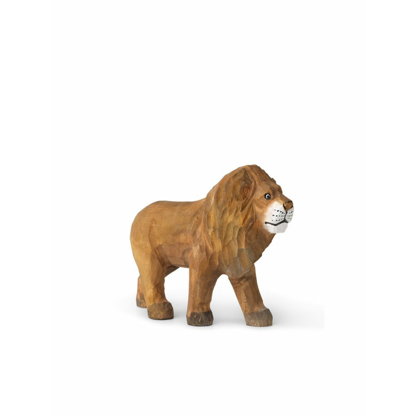 ferm活的动物手工雕刻，狮子