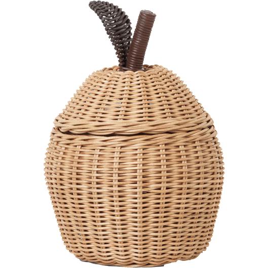 Ferm Living Pear Basket编织，小