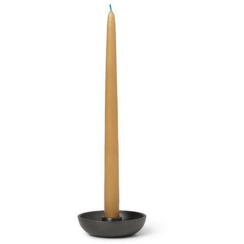 Ferm Living Bowl Candleholder single, zwart