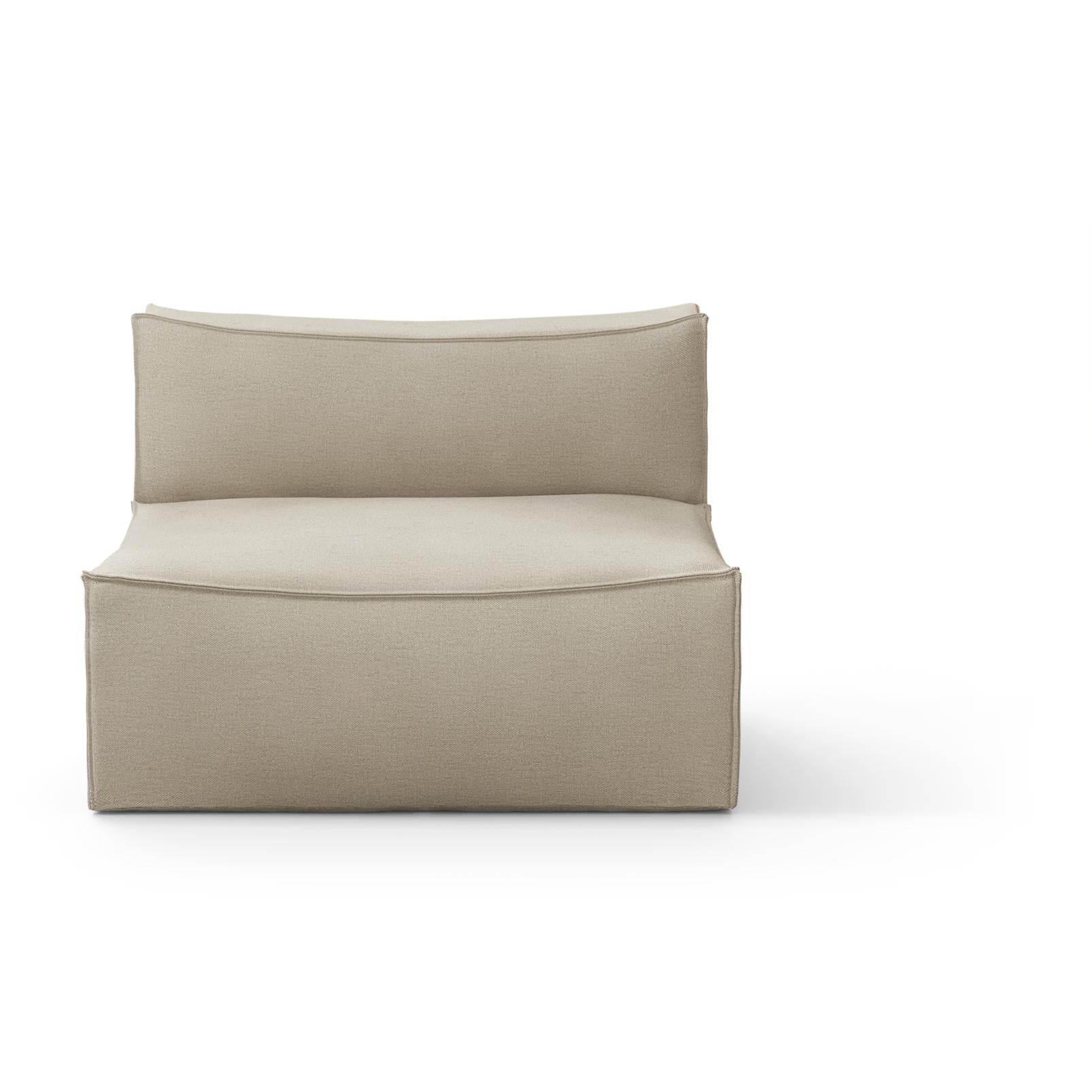 Ferm Living Catena Sofa Center L100 Rich Linen, Natural
