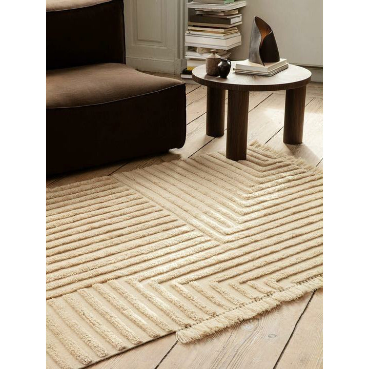 Ferm Living Knitter-Teppich, groß