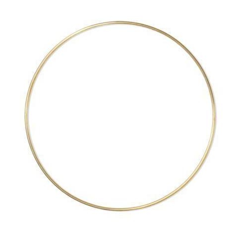 Ferm Living Deco -ramme ring stor, messing
