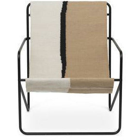 Ferm Living Desert Chair, svart/jord