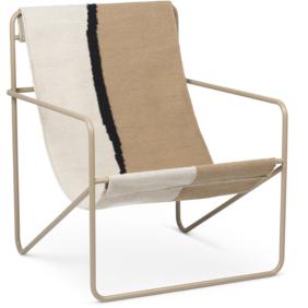 Ferm Living Desert Chair, Schwarz/Boden