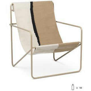 Ferm Living Desert Chair, Kaschmir/Erde