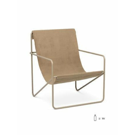 Ferm Living Desert Chair, Cashmere/Solid