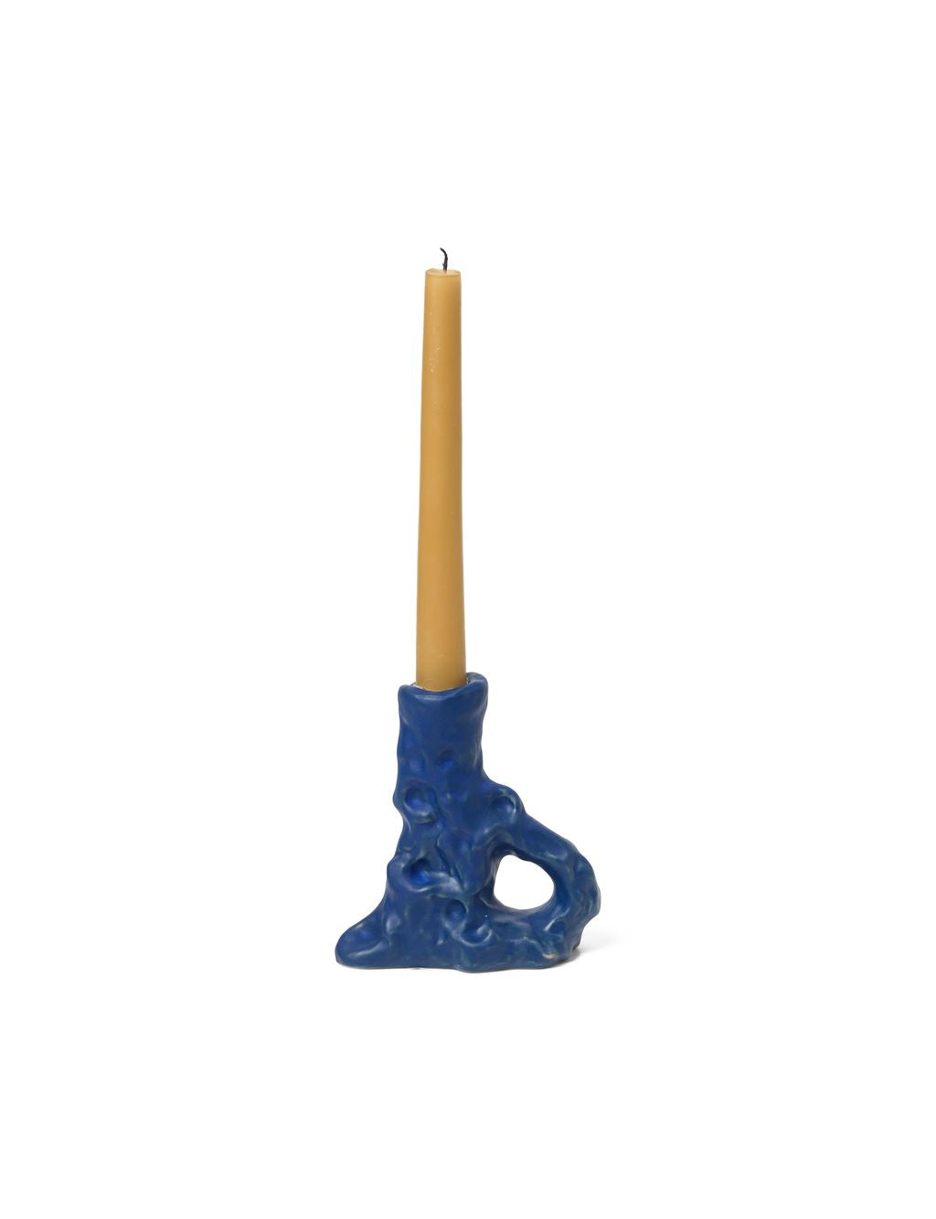 Ferm Living Ditto Candle Holder Single, Light Blue