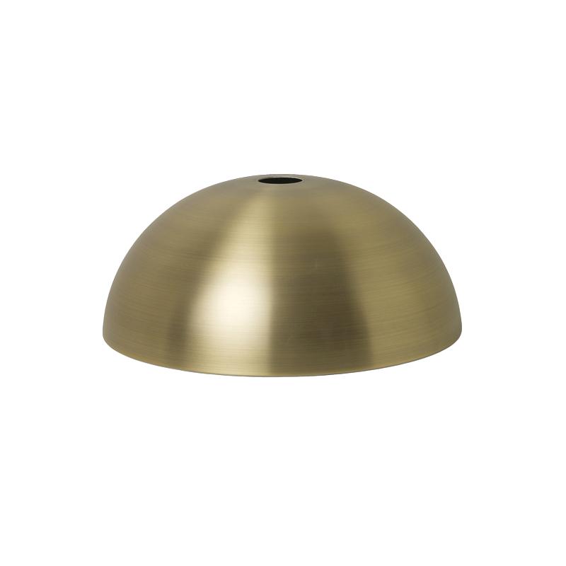 Ferm Living Dome灯罩，黄铜