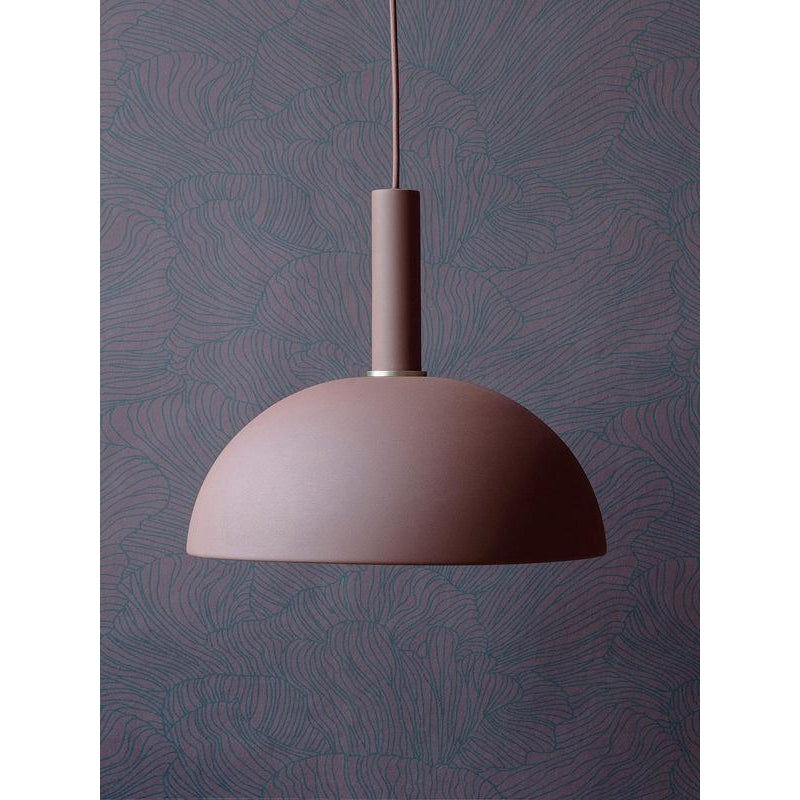 Ferm Living Dome Lampshade, Reddish Brown