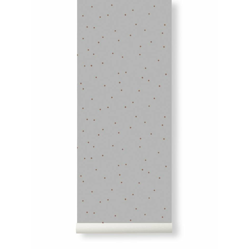 Ferm Living Dot Wallpaper, Off White
