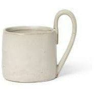 Ferm Living Flow Cup, Off White Speckle