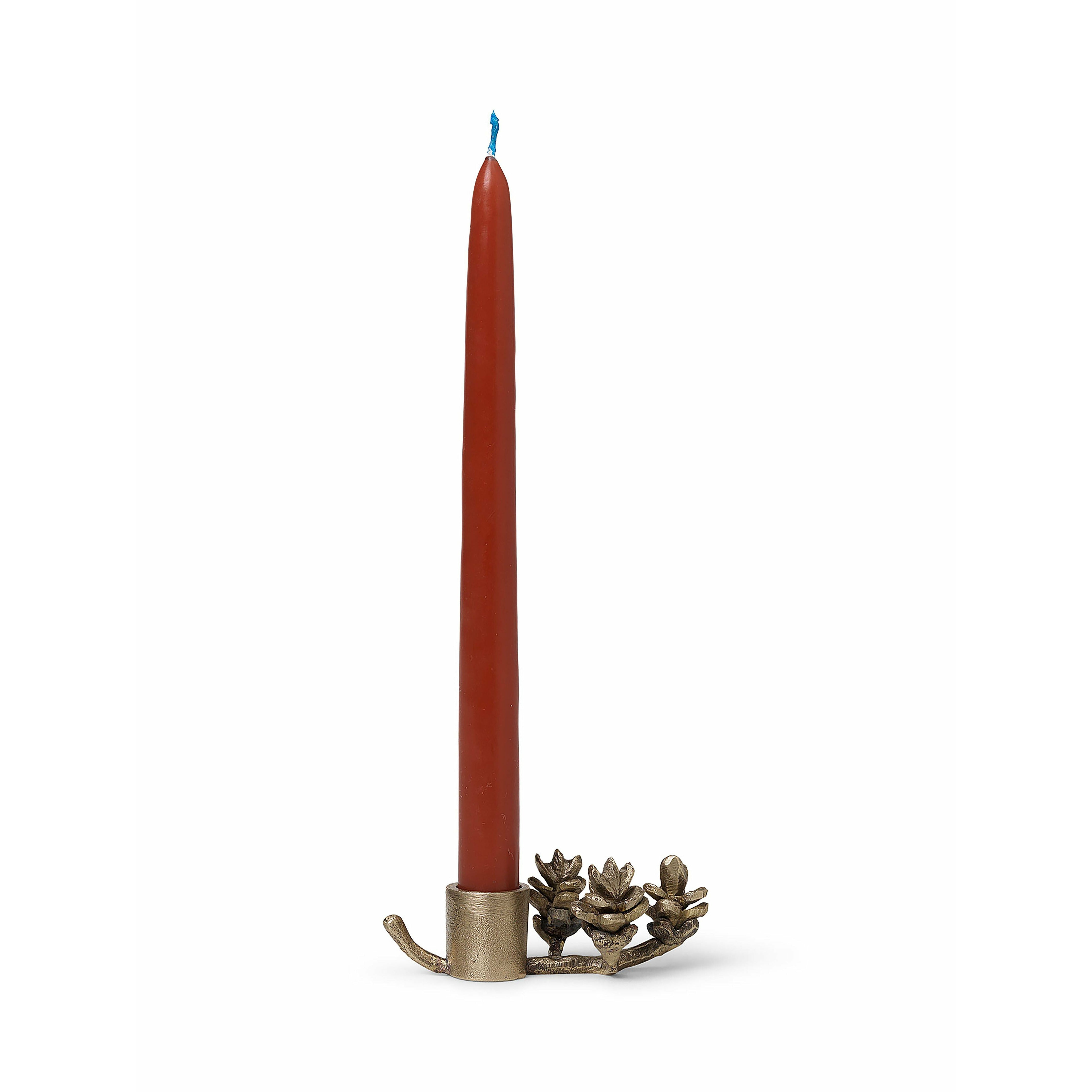 Ferm Living Forest Candlestick, ottone