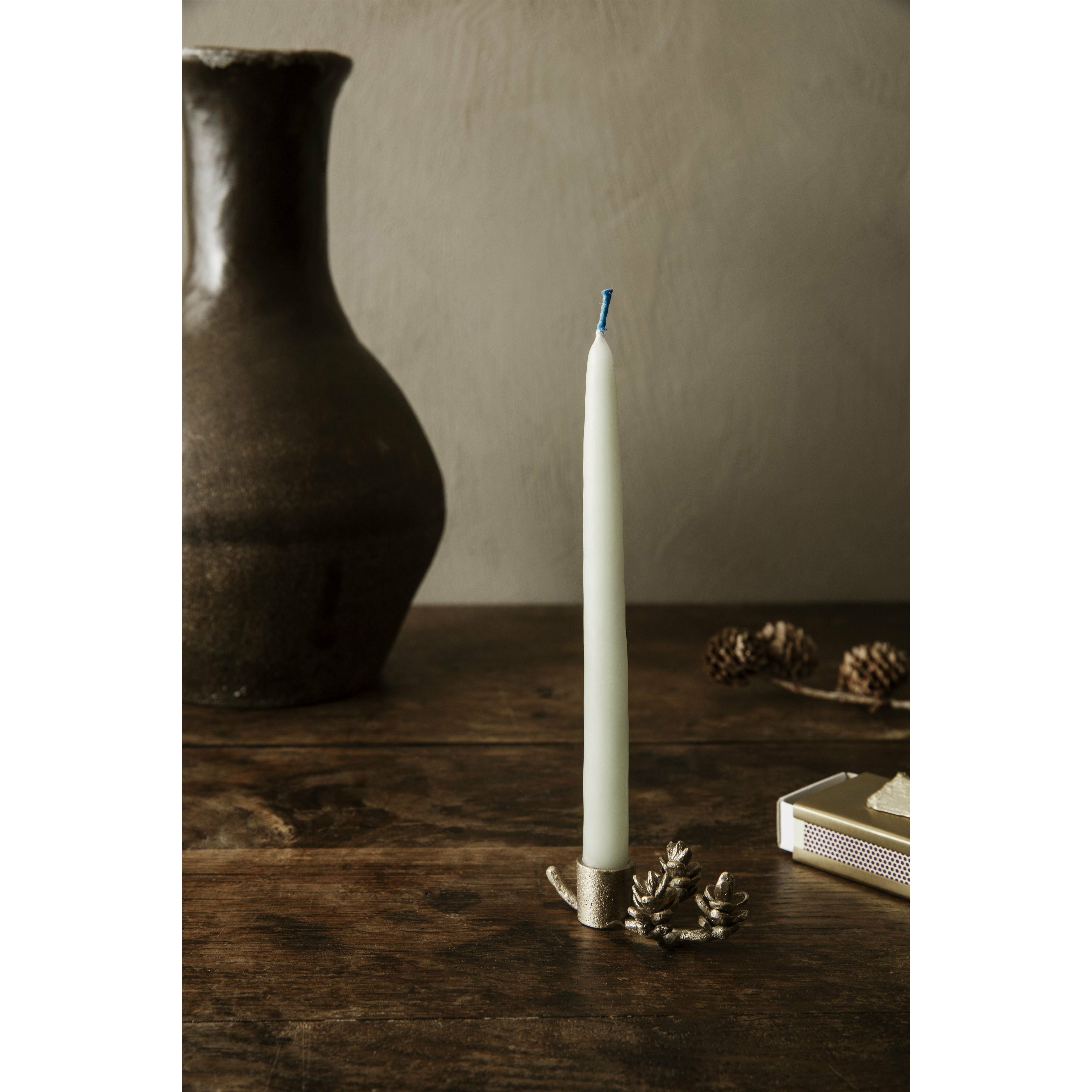 Ferm Living Forest Candlestick, messing