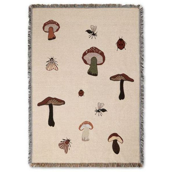 Ferm Living Forest Tapestry Blanket 120x170 Cm, Sand