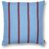 Ferm Living Grand Cushion, Blu sbiadito/Borgogna