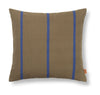 Ferm Living Grand Cushion, Olive/Blu chiaro