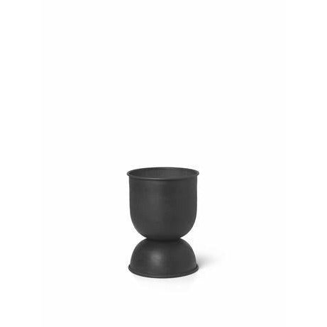 Ferm Living Zandloper Flowerpot zwart, 30 cm
