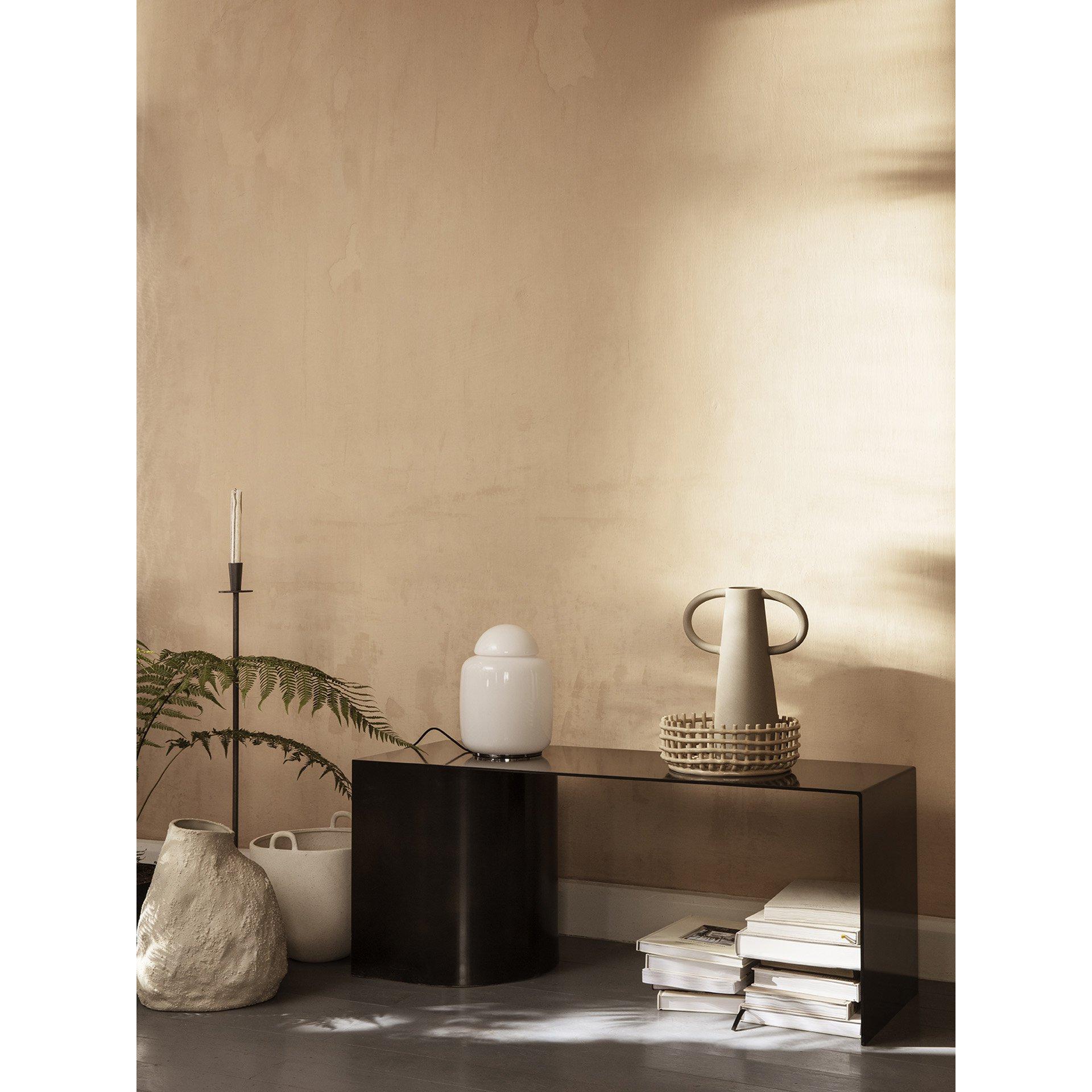 Ferm Living Hoy Casted Candle Holder, Low