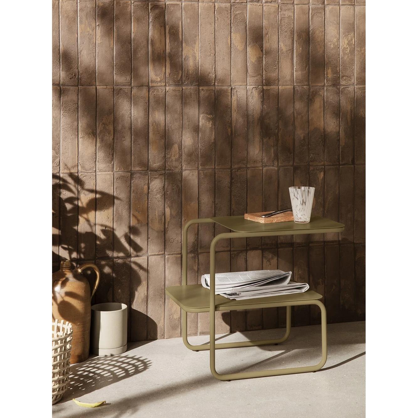Table d'appoint Ferm Living Level, olive