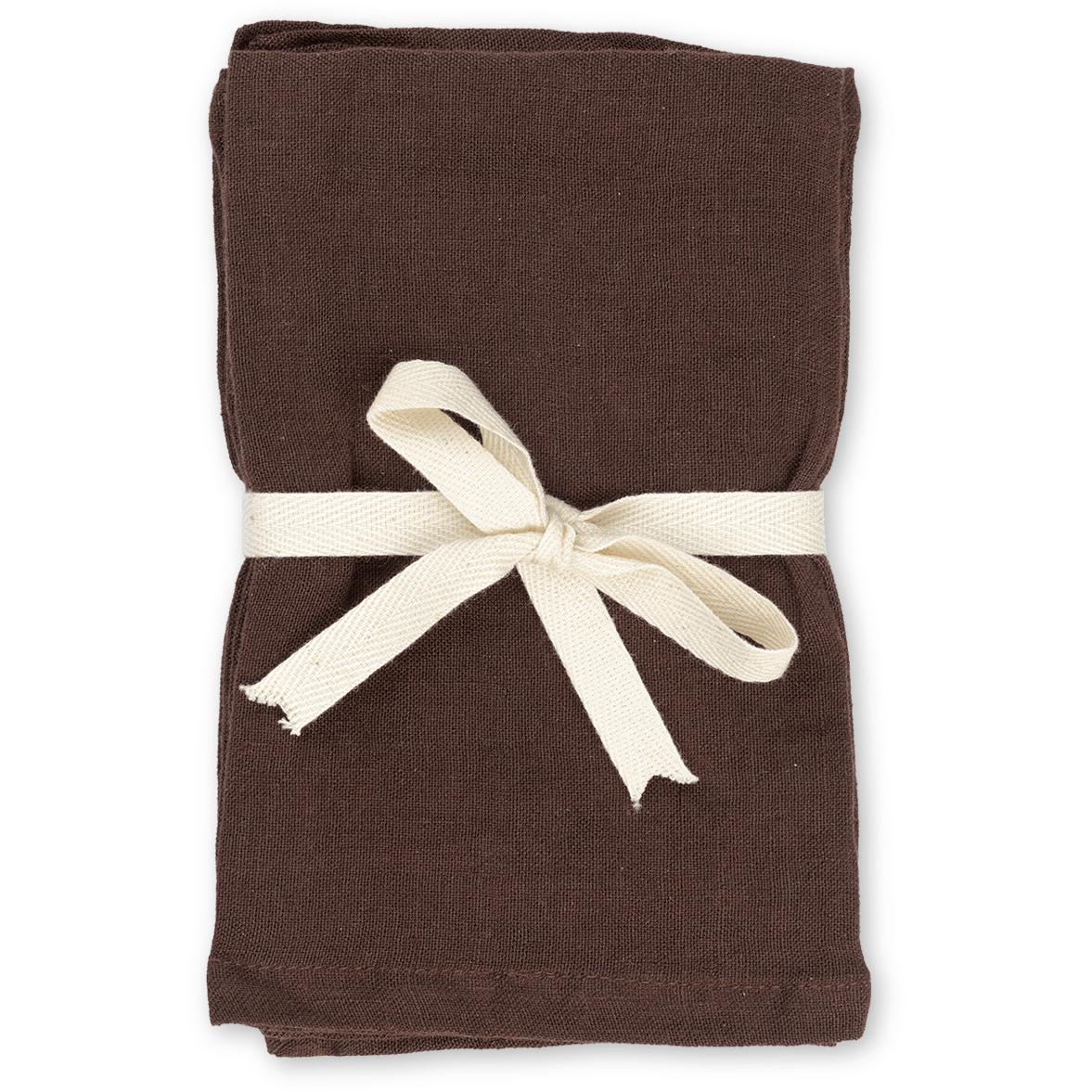 Ferm Living Linned Placemat Chocolate, 2