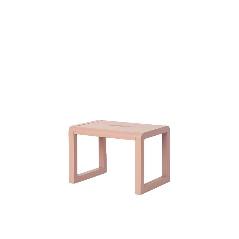 Ferm Living Little Architect凳子，粉红色
