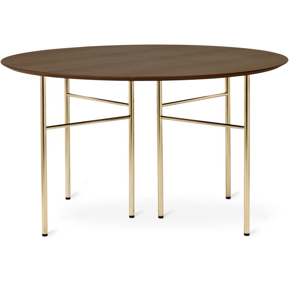 Ferm Living Mingle Round Tope Top Nogal, 130 cm