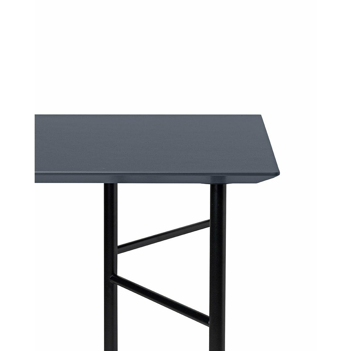 ferm LIVING Mingle Table Top 90 x160 cm, charbon de bois