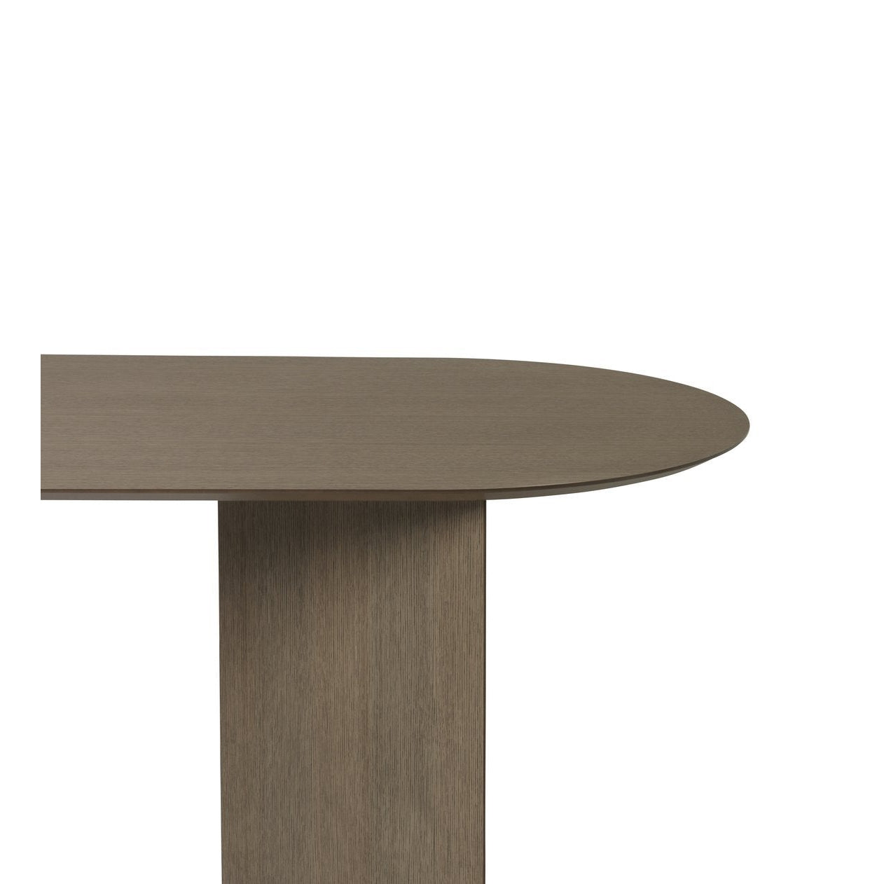 Ferm Living Mingle Table Top Dark Veneer Oval, 220 cm